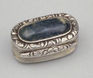 Silver And Agate Vinaigrette by  M Rettie & Sons