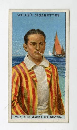 Will's Cigarette Card - ''Do You Know'' 2nd series - No. 42  Why the Sun makes us Brown?