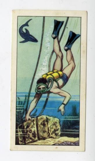 "Wonders of The Deep" NCS Card - Frogman
