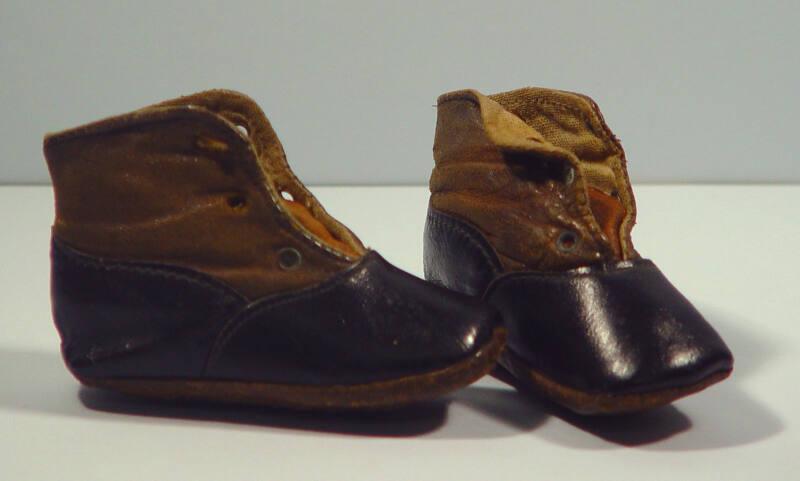 Black and Brown Baby Shoes