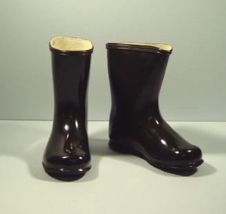 Child's Black Wellington Boots