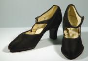 Ladies Satin Bar Evening Shoes 