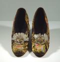 Pair of Ladies Brocade Shoes