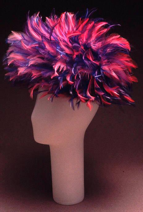 Feathered Domed Hat sold by Helen Hunter