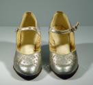 Pair of Silvered Shoes