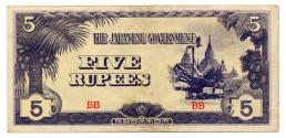 Five-Rupee Note (Occupation)