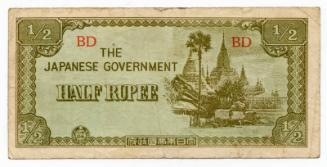 Half-rupee Note (Occupation)