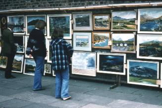 Langstane Kirk Forecourt Art Exhibition