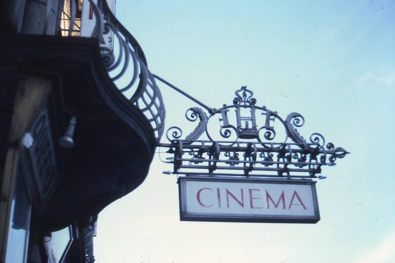 Queen's Cinema Sign