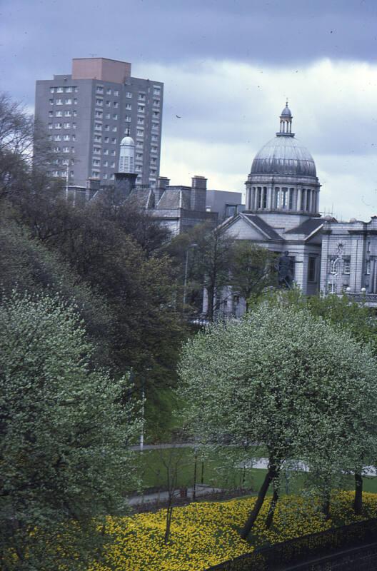 View Across Union Terrace Gardens to St Mark's