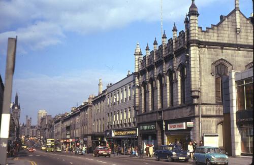 Trinity Hall and Union Street Looking East