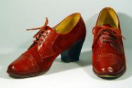 Pair of Brogue Lace-Up Shoes