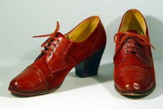 Pair of Brogue Lace-Up Shoes