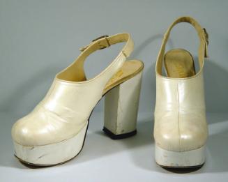 Ladies White Platform Shoes