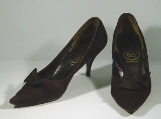 Pair Of Black Stiletto Shoes