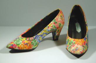Ladies Floral Court Shoes