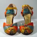 Leather Multi Coloured Sandal