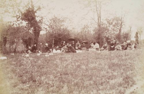 Picnic Party by unknown artist, associated with  Sir John Everett Millais