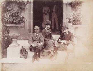 Family Group at Erigmore by unknown associated with Sir John Everett Millais