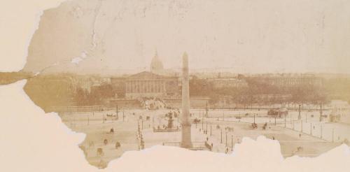 Place de la Concorde, Paris by unknown artist, associated with Sir John Everett Millais