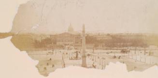 Place de la Concorde, Paris by unknown artist, associated with Sir John Everett Millais