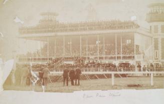 Stand at the Racecourse, Pau, France by Unknown