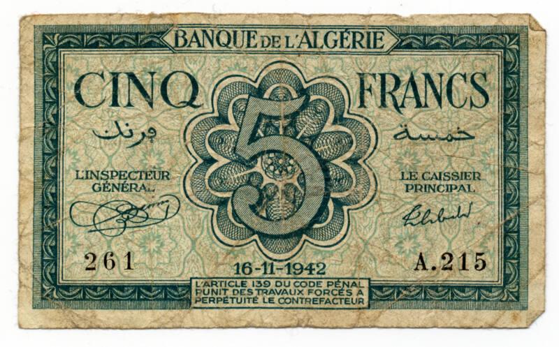 Five-franc Note