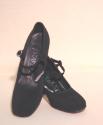 Black High-Heeled Evening Shoes