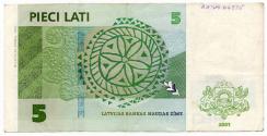 Five-lati Note (Latvia)