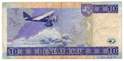 Ten-litu Note (Latvia)