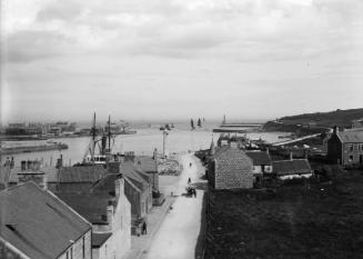 View across old Torry towards the harbour mouth