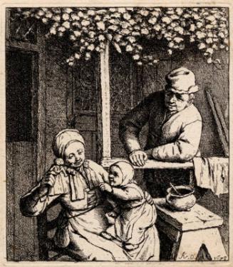 La Poupee Demande by Adrian Van Ostade