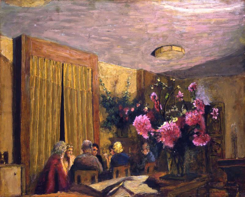 La Partie de Cartes by Edouard Vuillard