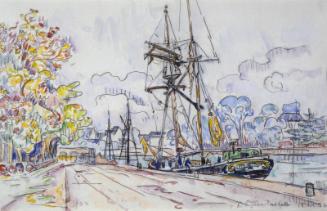 Pont L'abbe by Paul Signac