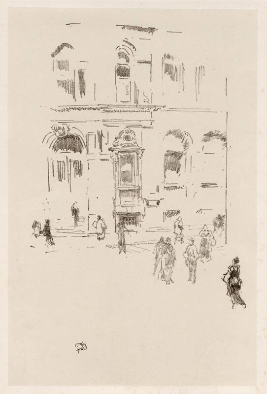 The Victoria Club by James McNeill Whistler