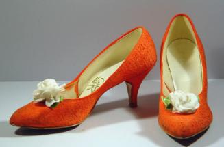 Coral Stilletto Evening Shoes