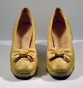 Gold Evening Shoes