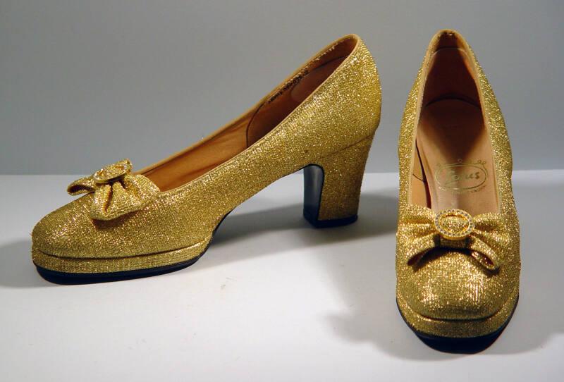 Gold Evening Shoes Works eMuseum