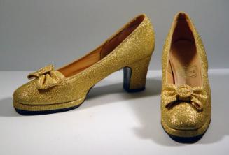 Gold Evening Shoes