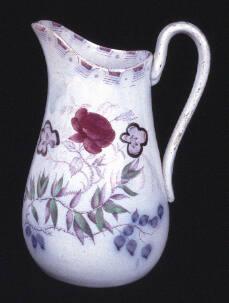 Virginia' Pattern Jug by Victoria Pottery 