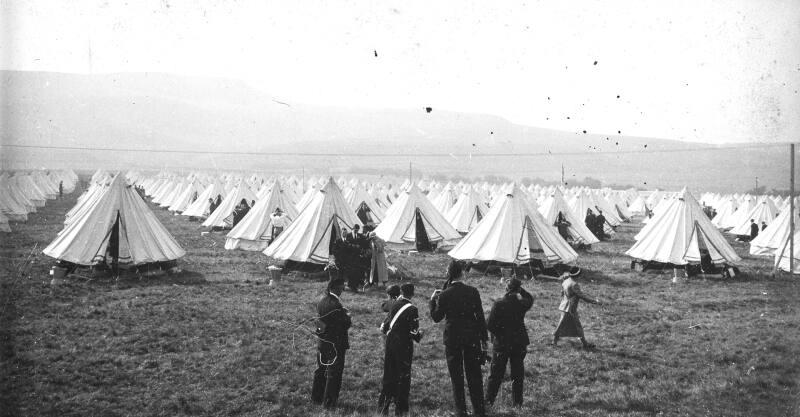 BB Camp Probably in Glasgow for Jubilee Celebrations of Boys Brigade