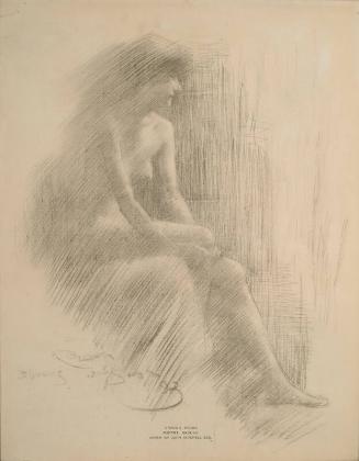 Study of a Figure by Robert Brough