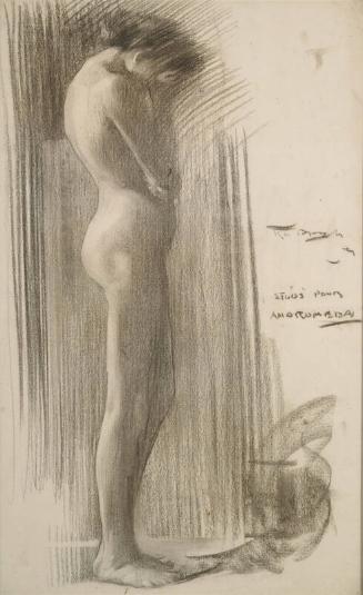 Study for "Andromeda" by Robert Brough