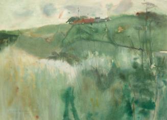 Landscape With Cow Parsley by Dame Elizabeth Blackadder