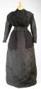 Black Silk Ordinary Mourning Dress