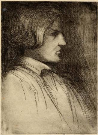 Profile Portrait Of A Woman by Kathleen Shackleton