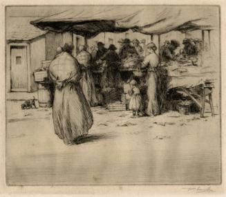 Market Scene by William Smith