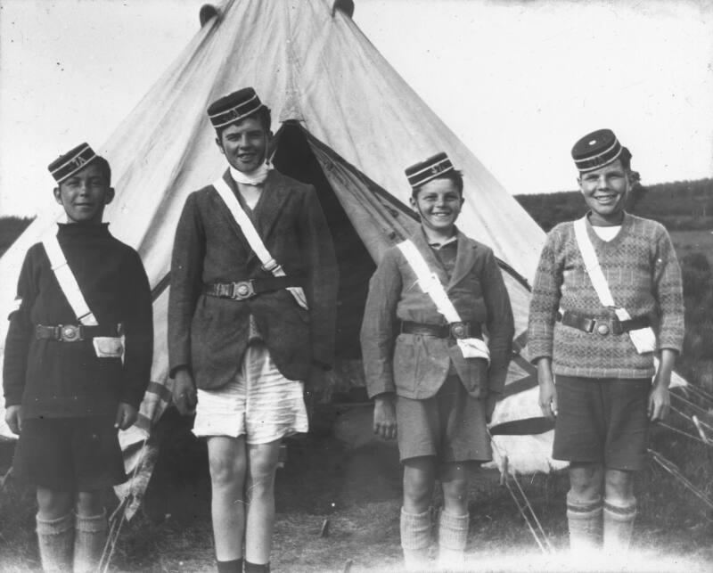 Tent Competition Champions at Boys Brigade Camp, Torphins