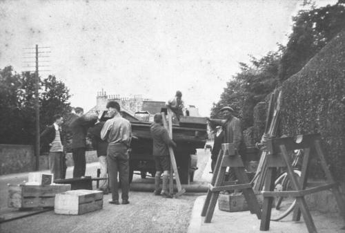 Advance Party Unloading for Boys Brigade Camp at Torphins