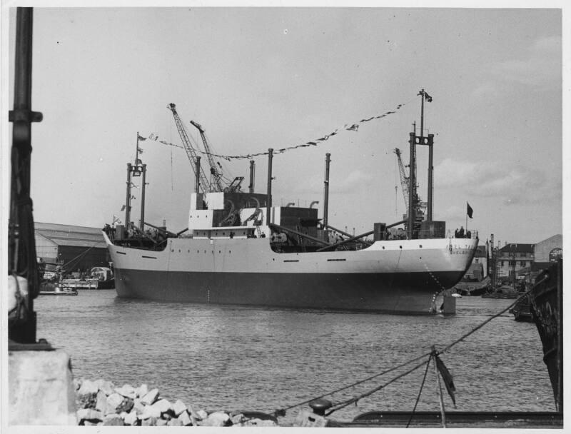 The cargo vessel Abel Tasman Built by Hall Russell in 1957